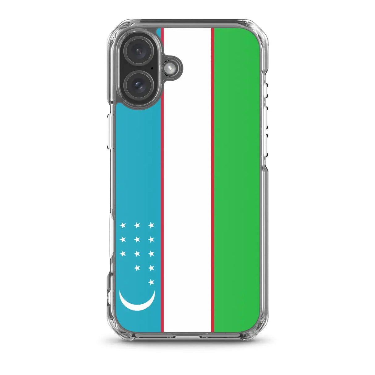 Coque iphone ouzbékistan souple et antichoc transparente