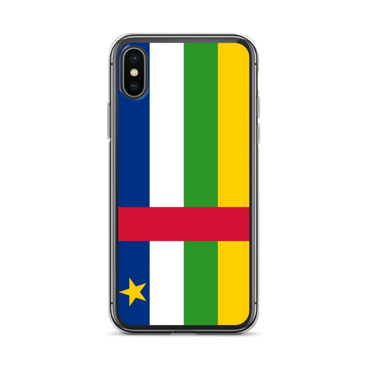 Coque iphone république centrafricaine souple antichoc