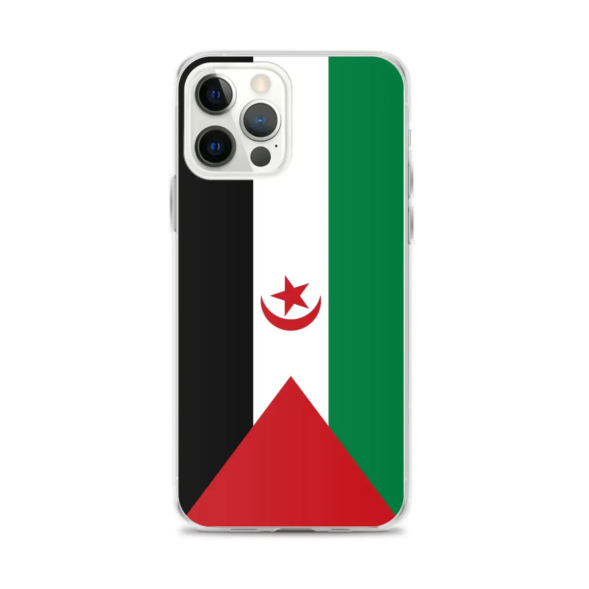 Coque iphone sahara occidental souple antichoc transparente