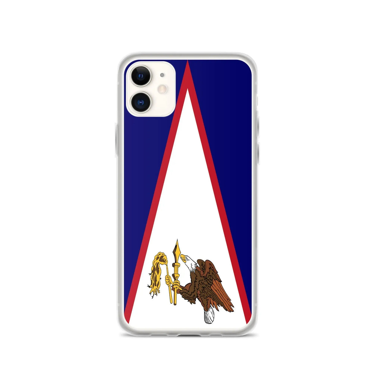 Coque iphone samoa américaines souple antichoc transparente