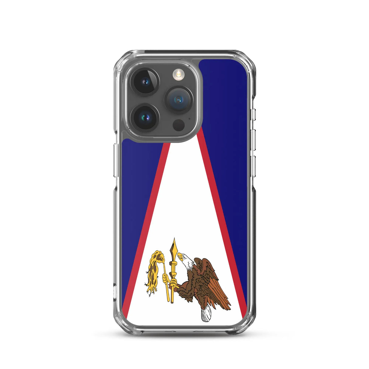 Coque iphone samoa américaines souple antichoc transparente