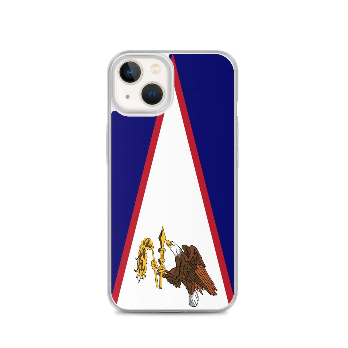 Coque iphone samoa américaines souple antichoc transparente