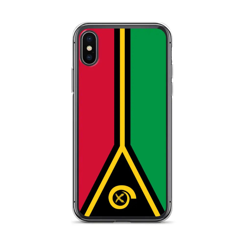 Coque iphone vanuatu souple transparente antichoc