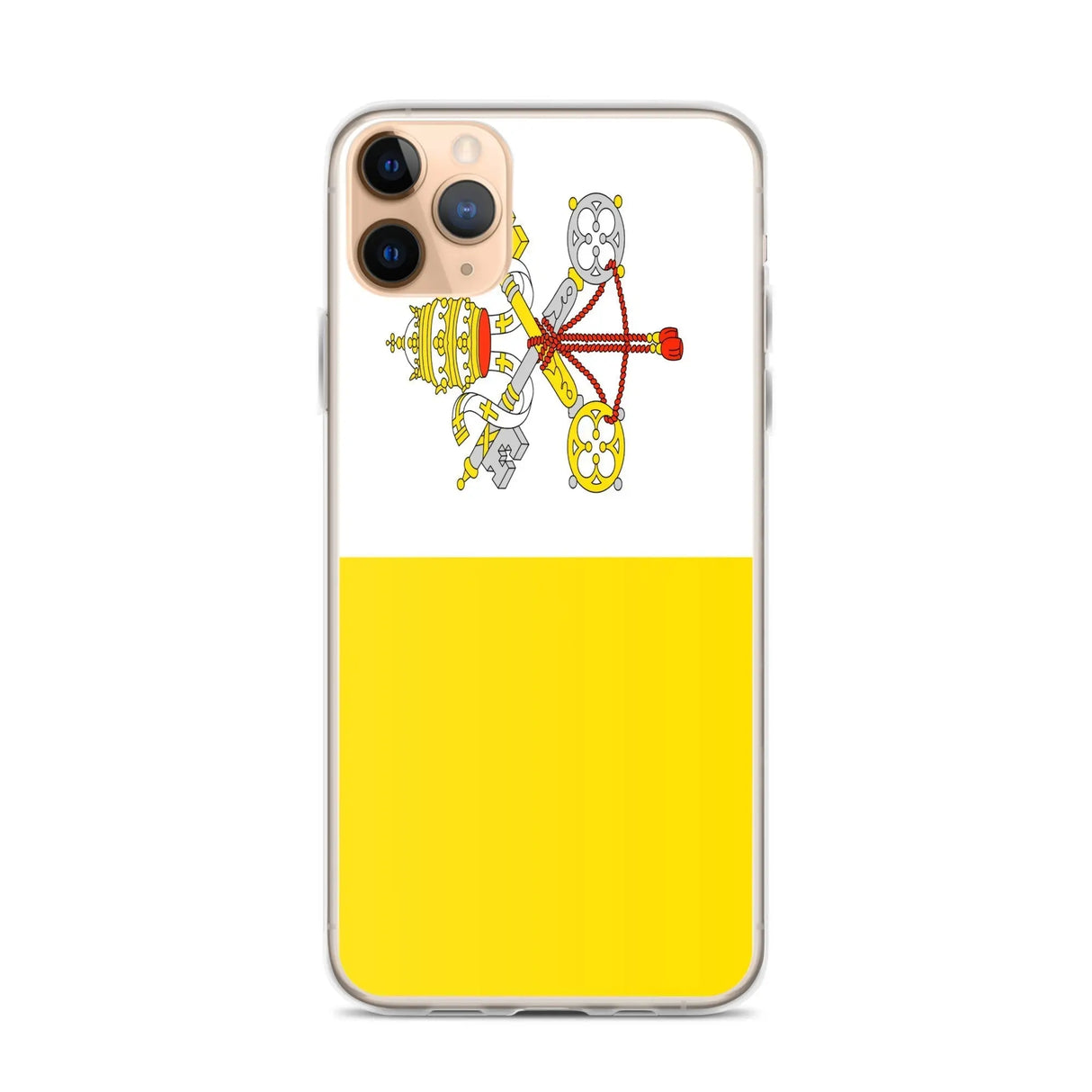 Coque iphone vatican souple antichoc transparente élégante