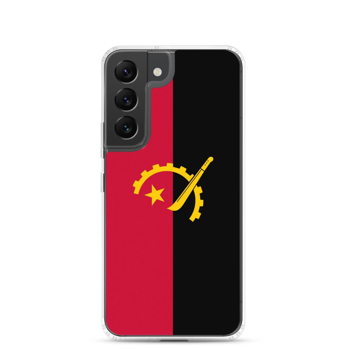Coque samsung angola souple antichoc motif couleurs nationales