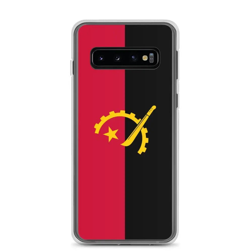 Coque samsung angola souple antichoc motif couleurs nationales