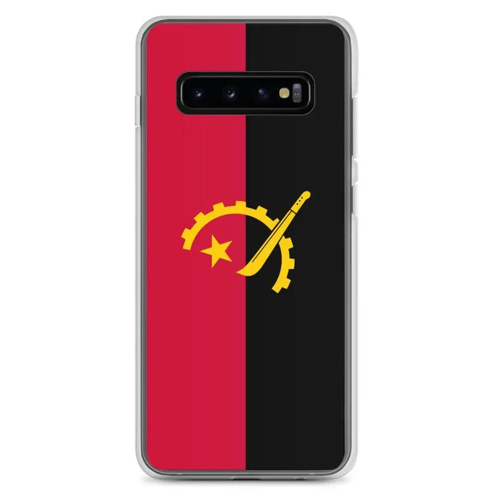Coque samsung angola souple antichoc motif couleurs nationales