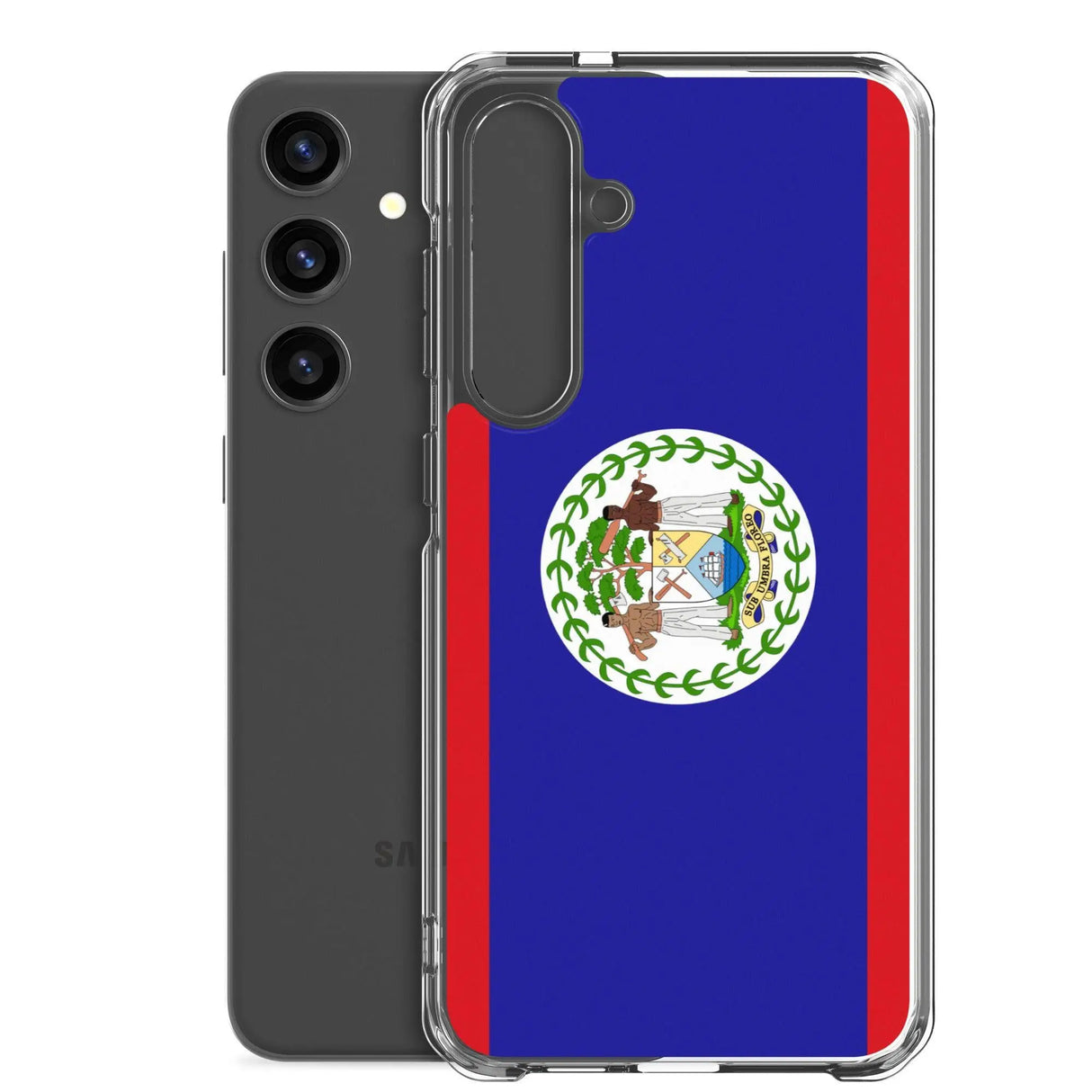 Coque samsung belize souple antichoc motif drapeau