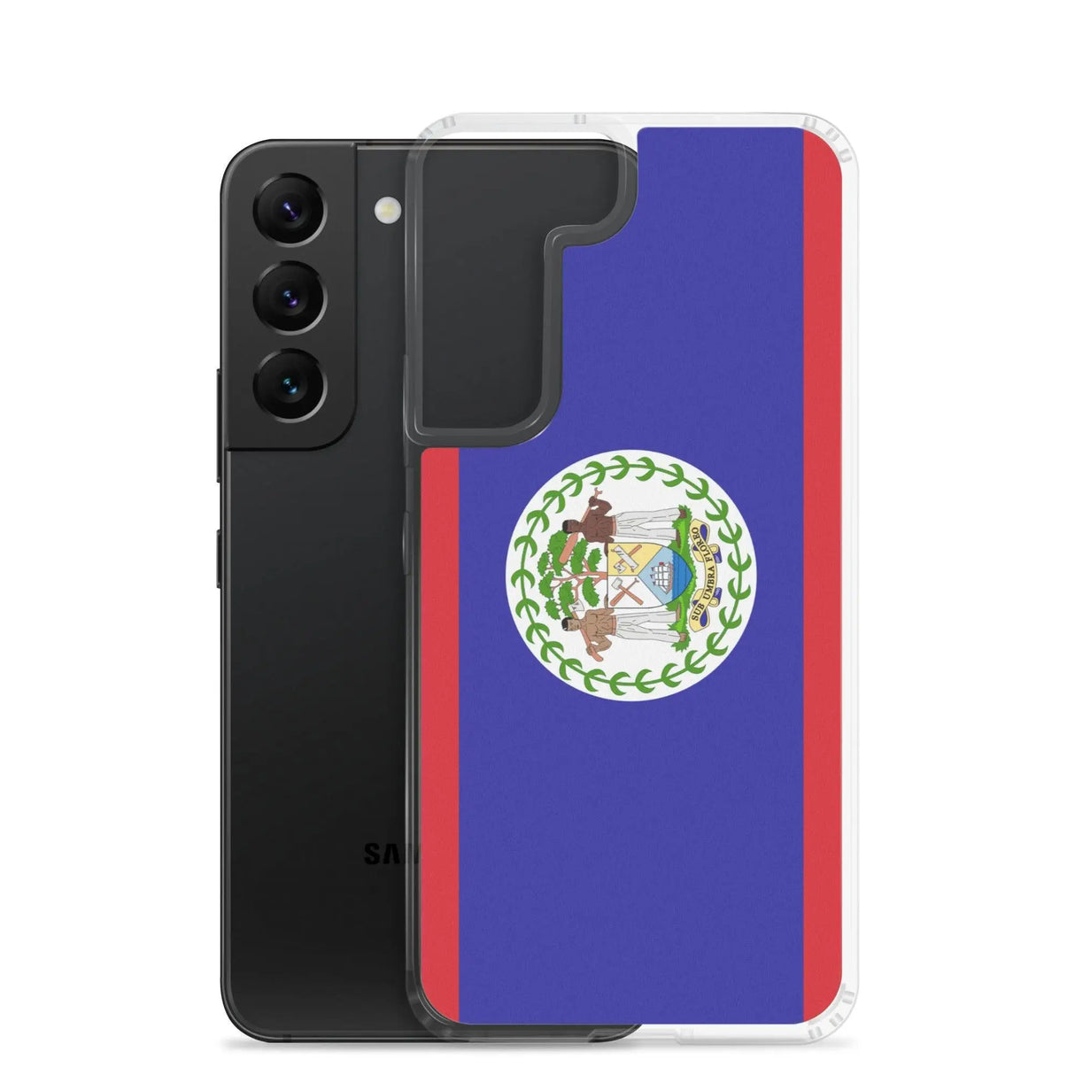 Coque samsung belize souple antichoc motif drapeau