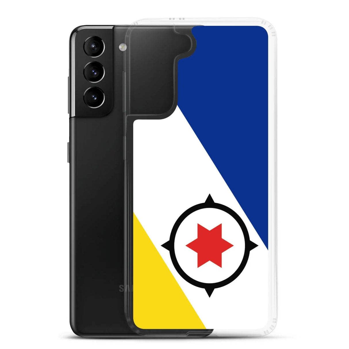 Coque samsung bonaire souple antichoc drapeau pays-bas caribéens