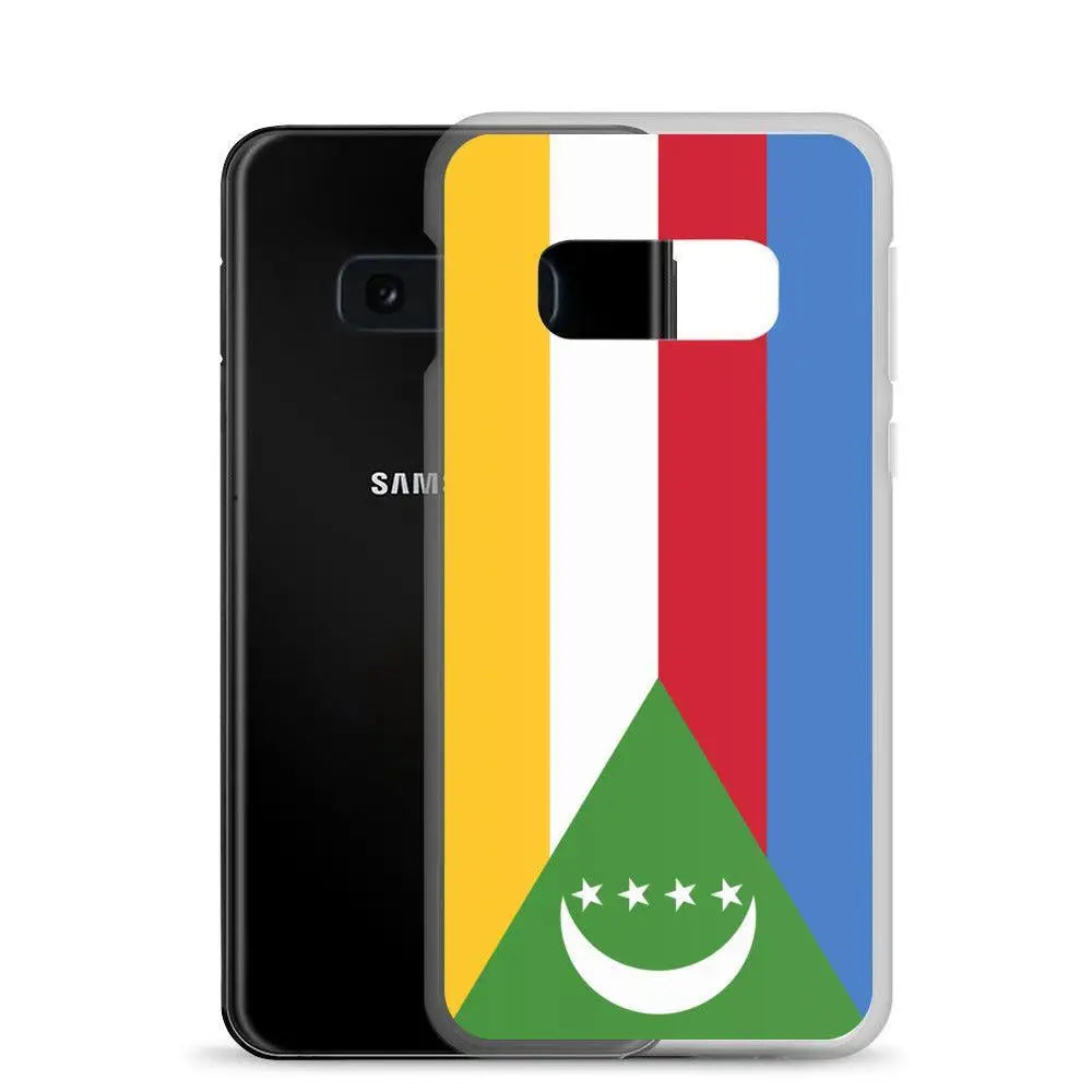 Coque samsung comores souple antichoc motif drapeau