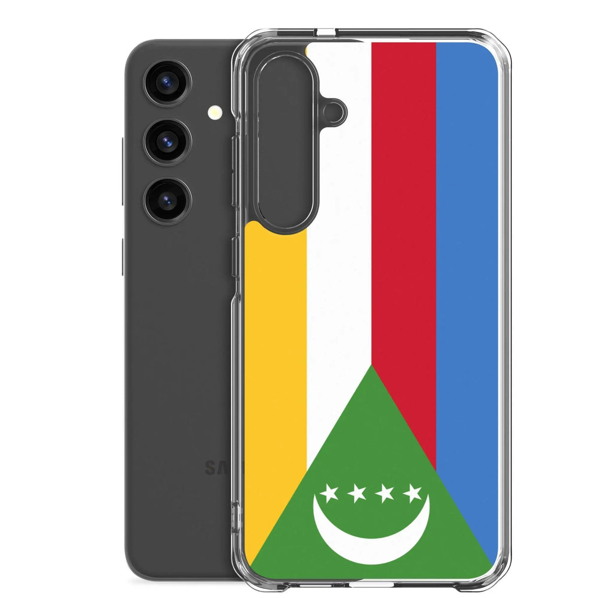 Coque samsung comores souple antichoc motif drapeau