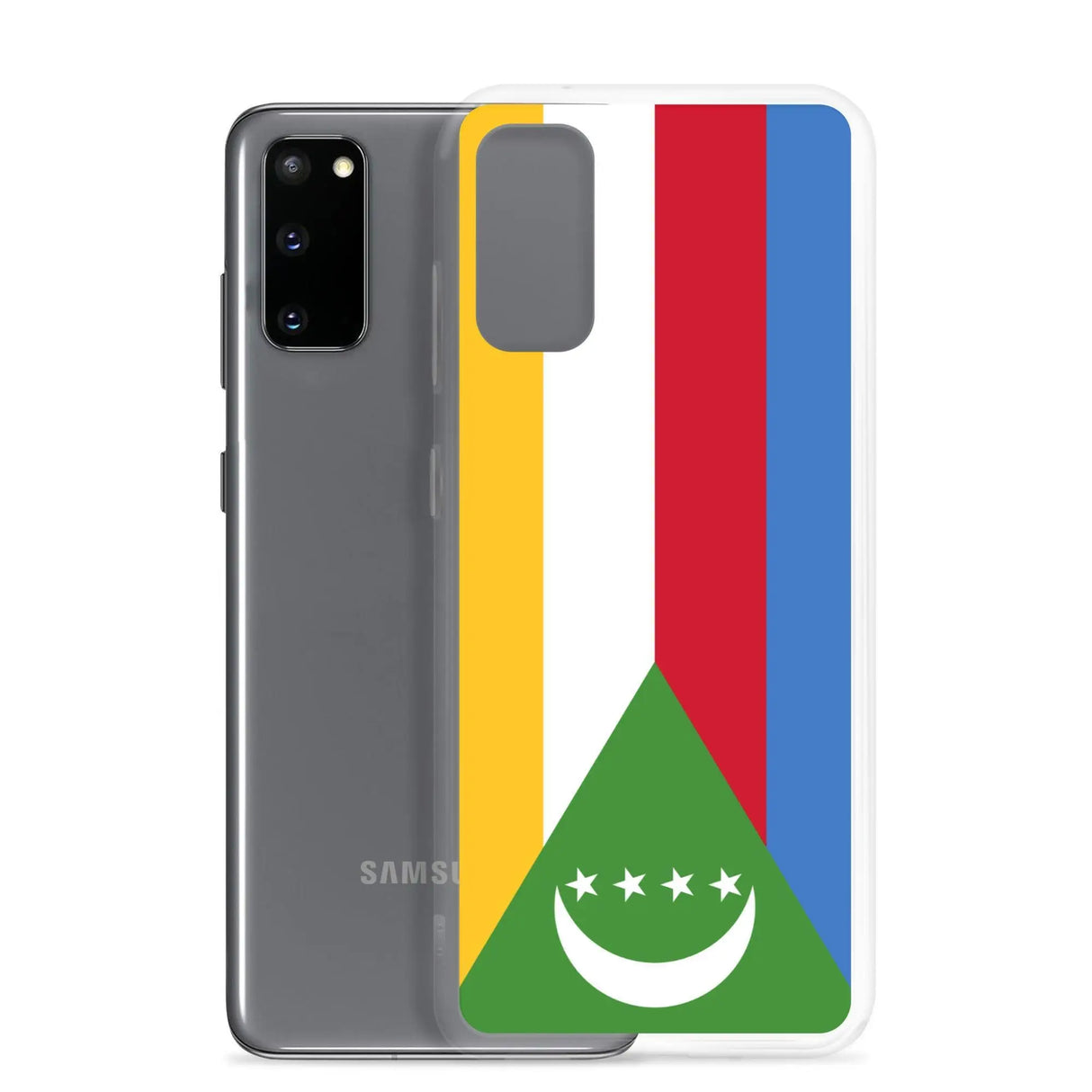 Coque samsung comores souple antichoc motif drapeau