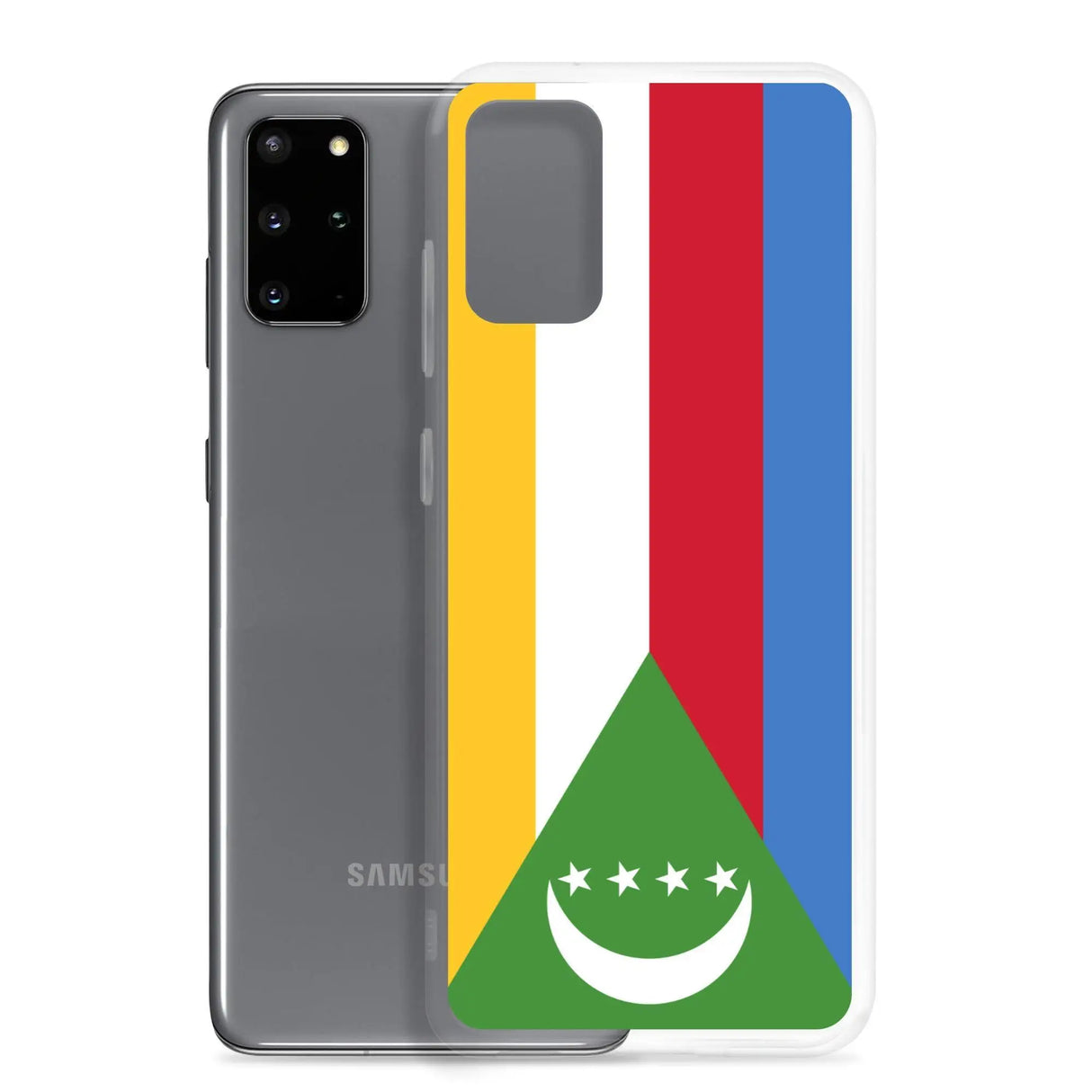 Coque samsung comores souple antichoc motif drapeau