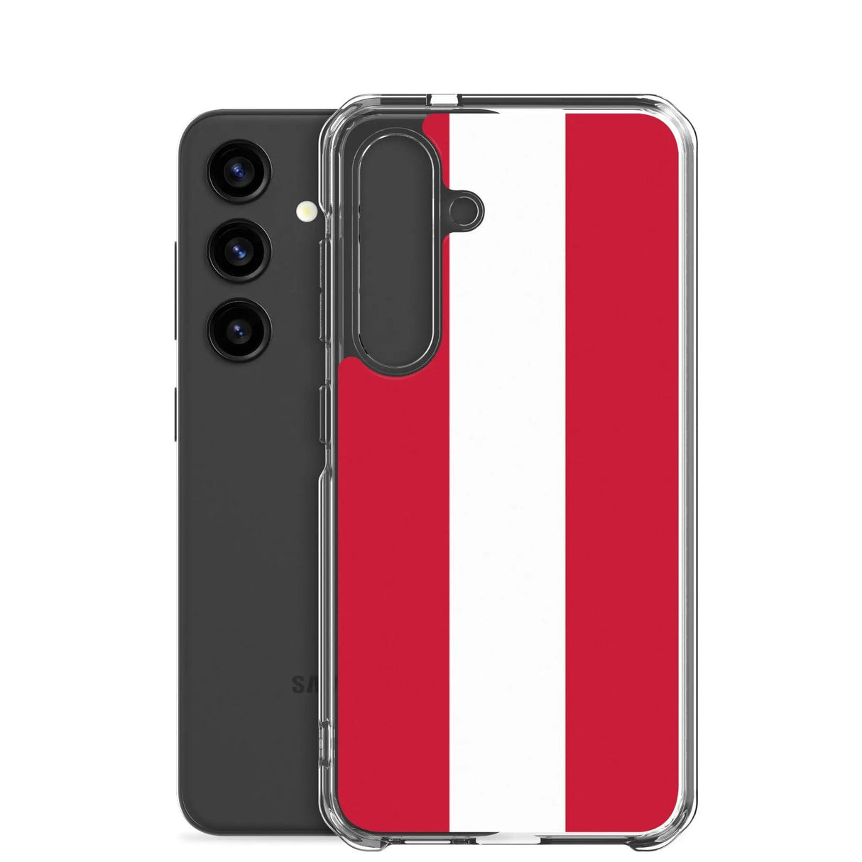Coque samsung drapeau autriche souple antichoc resistant