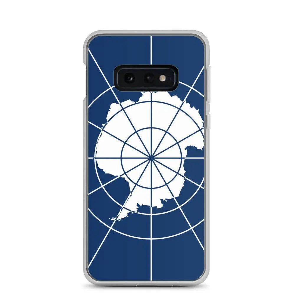 Coque samsung drapeau de l’antarctique officiel souple