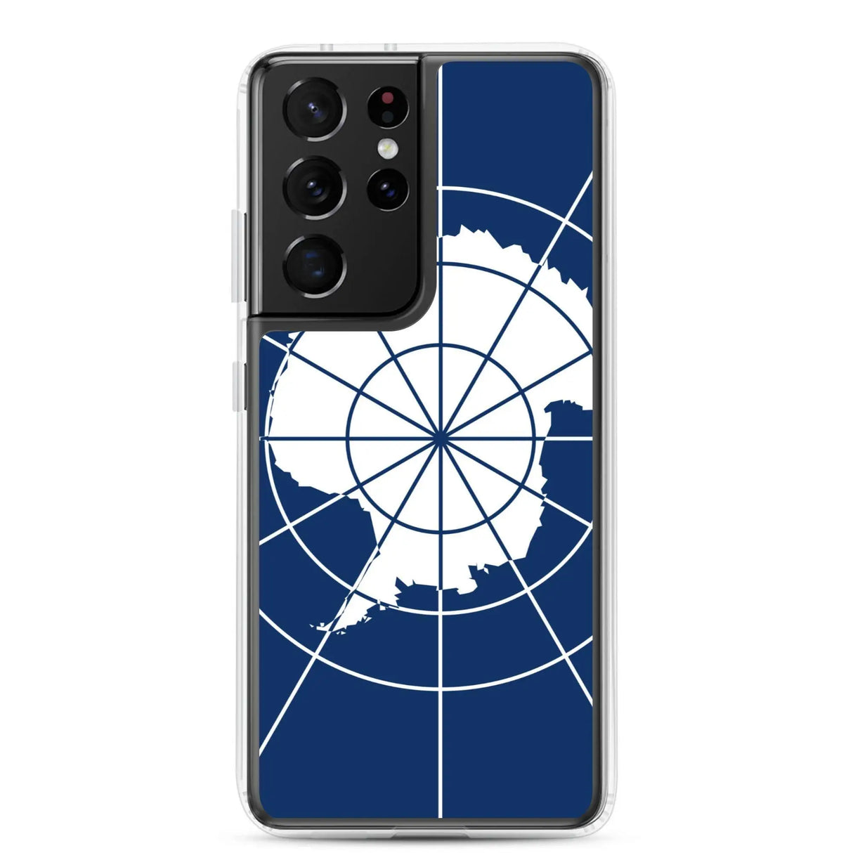 Coque samsung drapeau de l’antarctique officiel souple