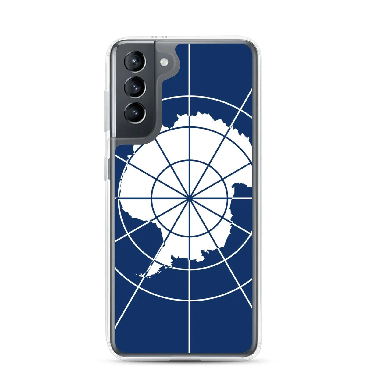Coque samsung drapeau de l’antarctique officiel souple