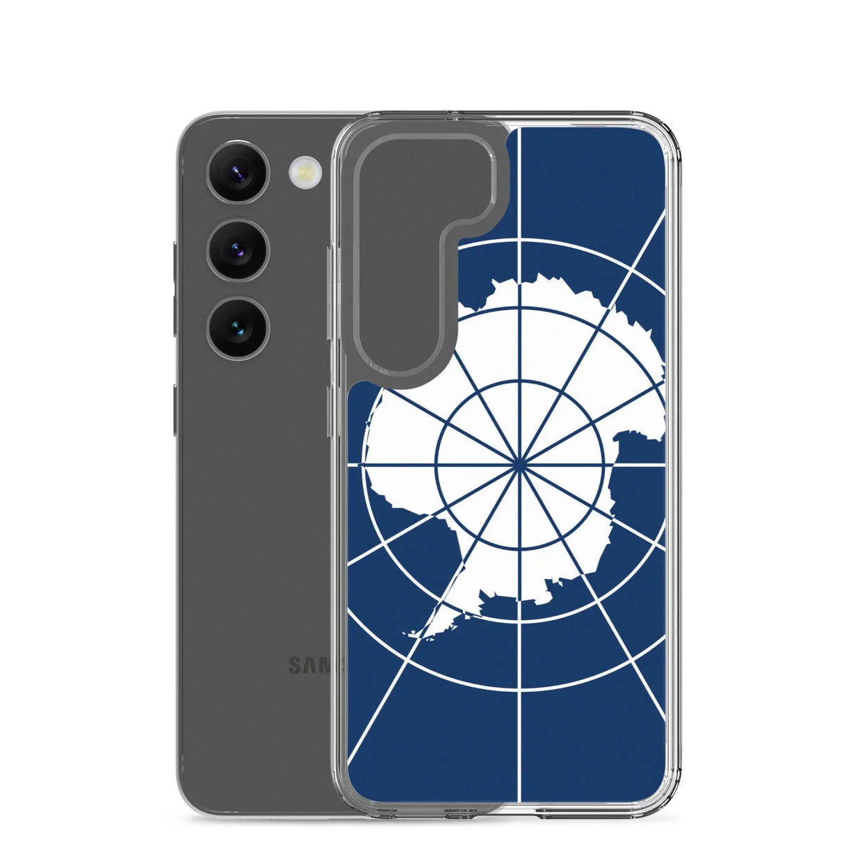 Coque samsung drapeau de l’antarctique officiel souple