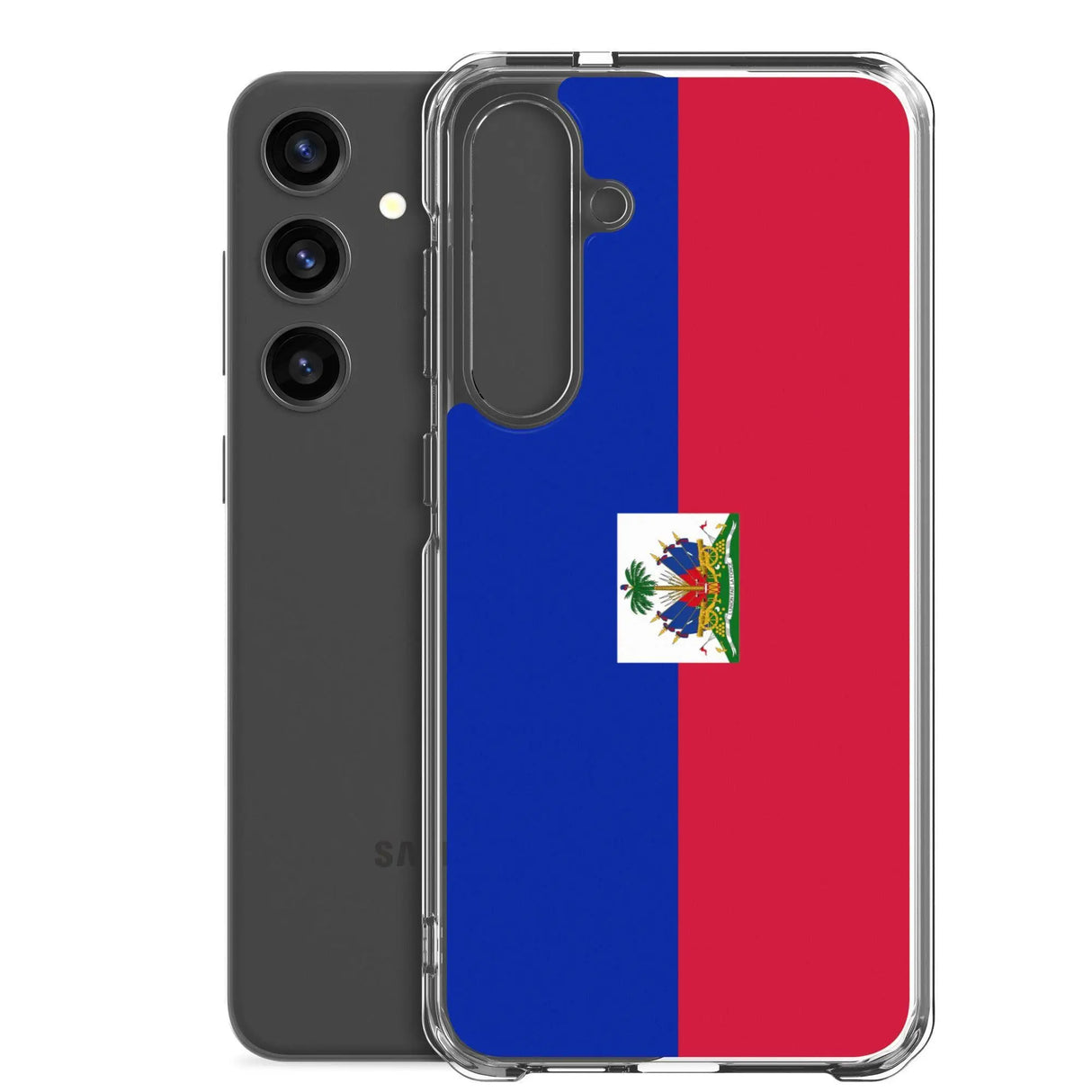 Coque samsung drapeau d’haïti souple antichoc résistante