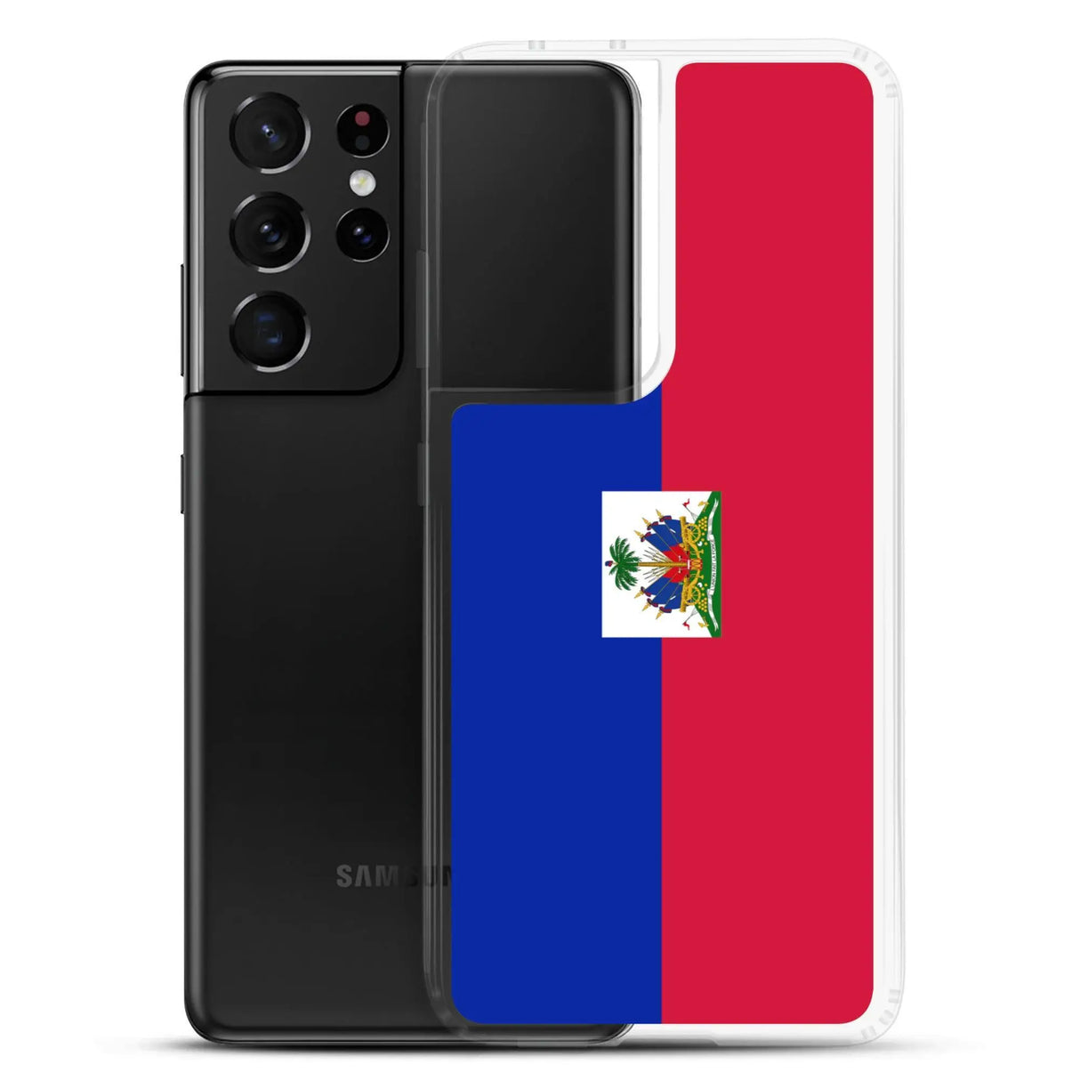 Coque samsung drapeau d’haïti souple antichoc résistante