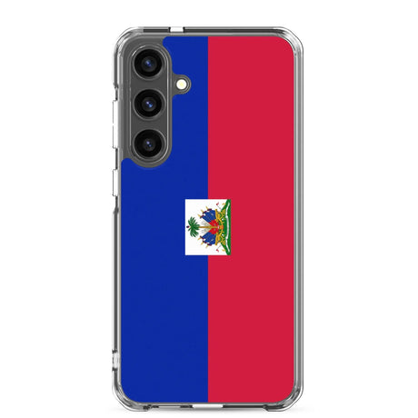 Coque samsung drapeau d’haïti souple antichoc résistante