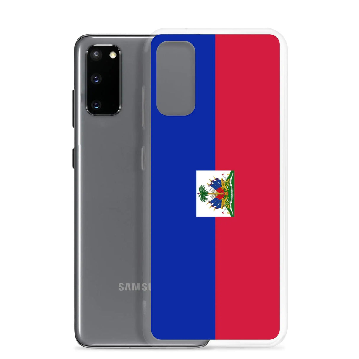 Coque samsung drapeau d’haïti souple antichoc résistante