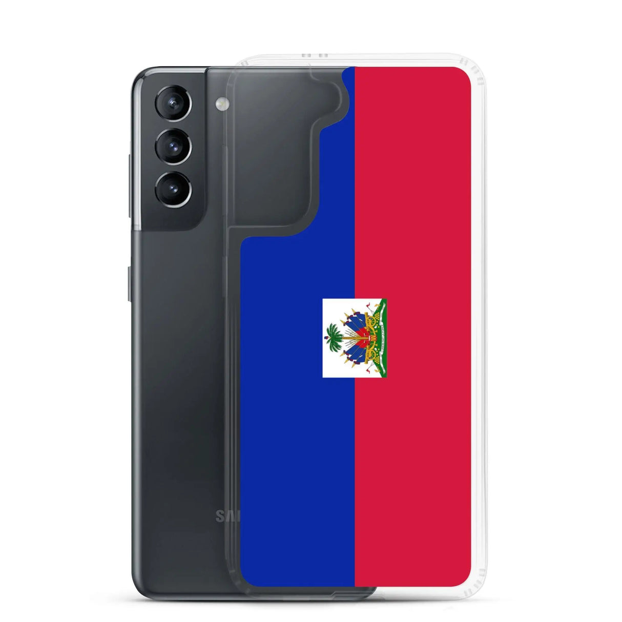 Coque samsung drapeau d’haïti souple antichoc résistante