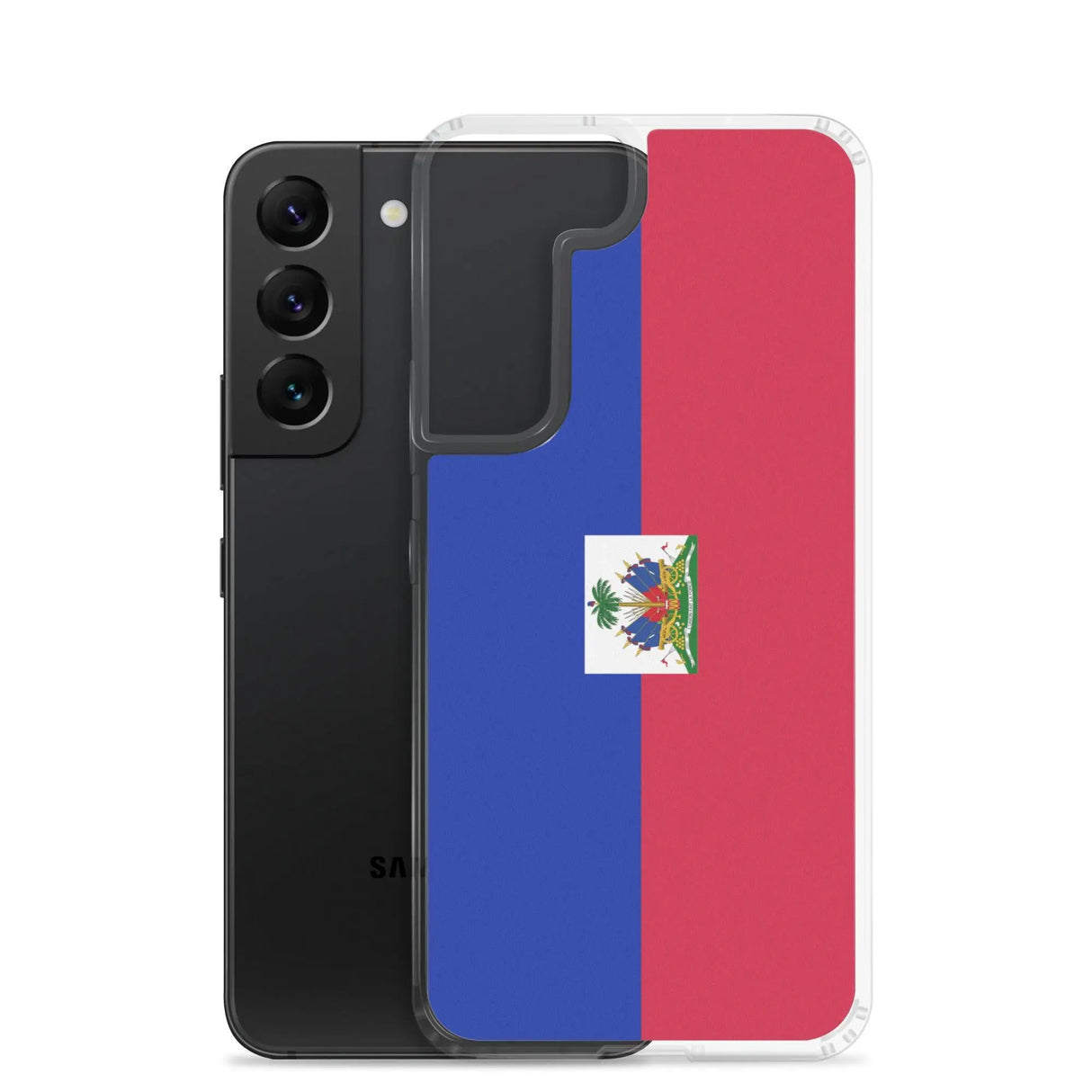 Coque samsung drapeau d’haïti souple antichoc résistante