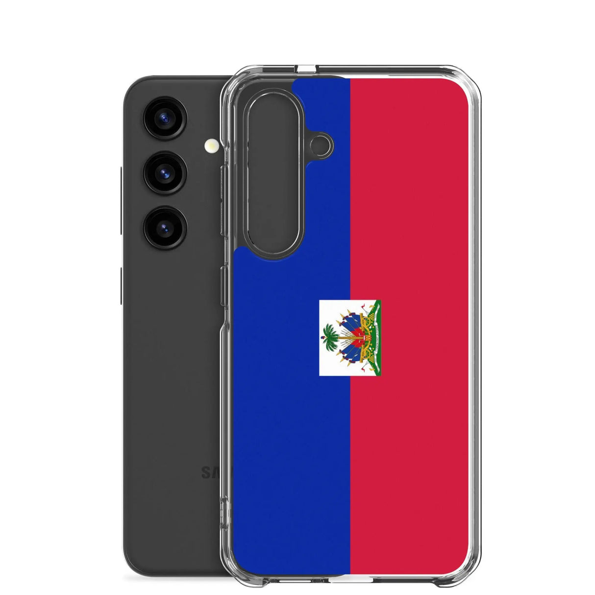 Coque samsung drapeau d’haïti souple antichoc résistante