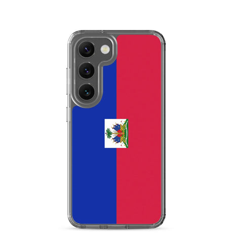Coque samsung drapeau d’haïti souple antichoc résistante