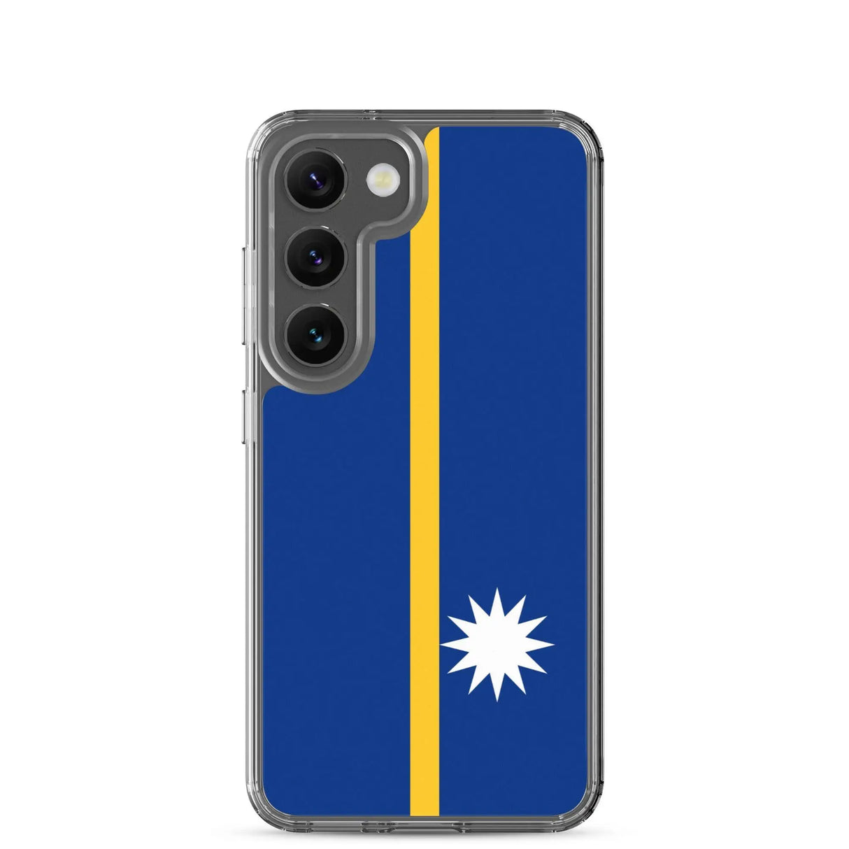 Coque samsung drapeau nauru souple antichoc compatible