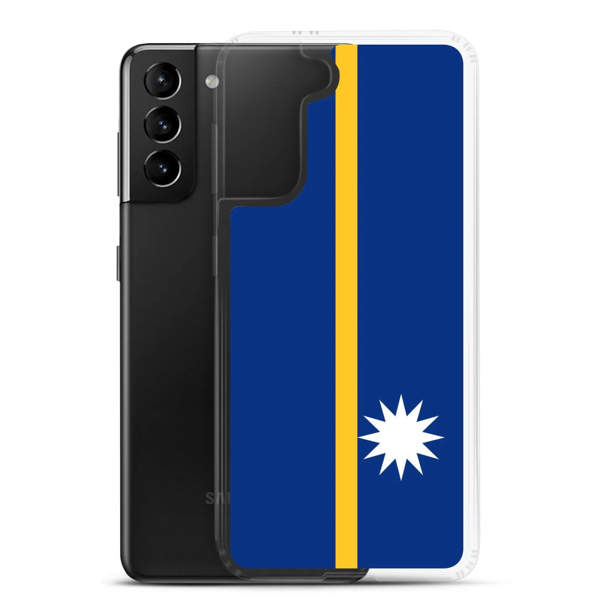 Coque samsung drapeau nauru souple antichoc compatible