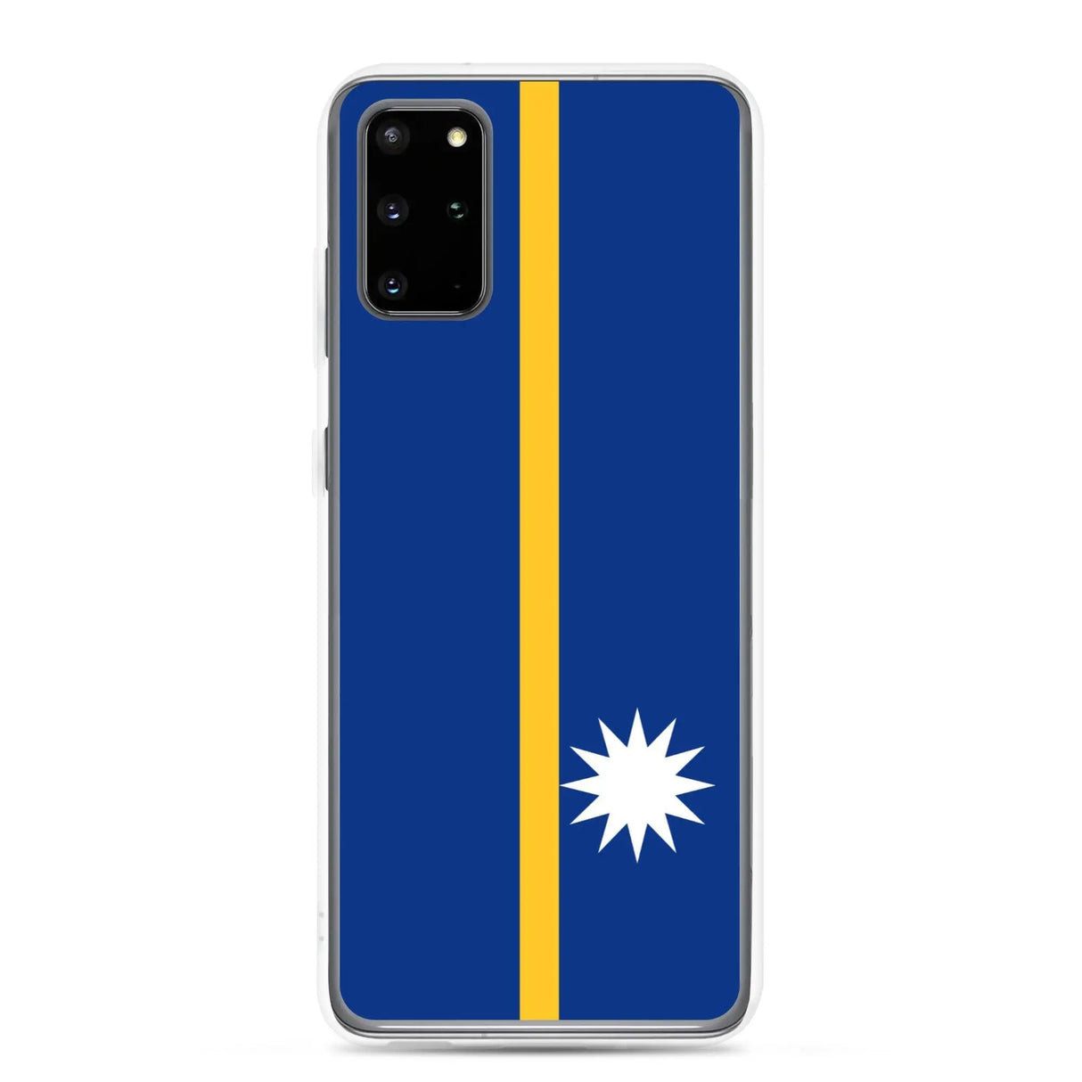 Coque samsung drapeau nauru souple antichoc compatible