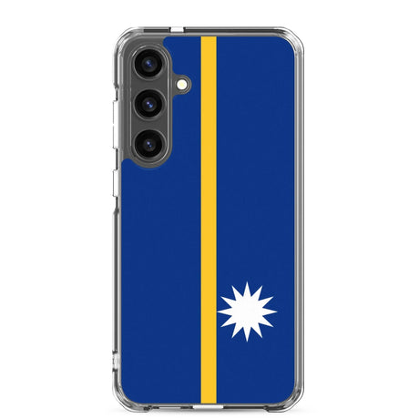 Coque samsung drapeau nauru souple antichoc compatible