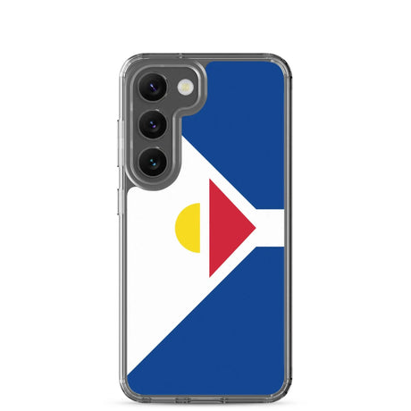 Coque samsung drapeau saint-martin souple antichoc