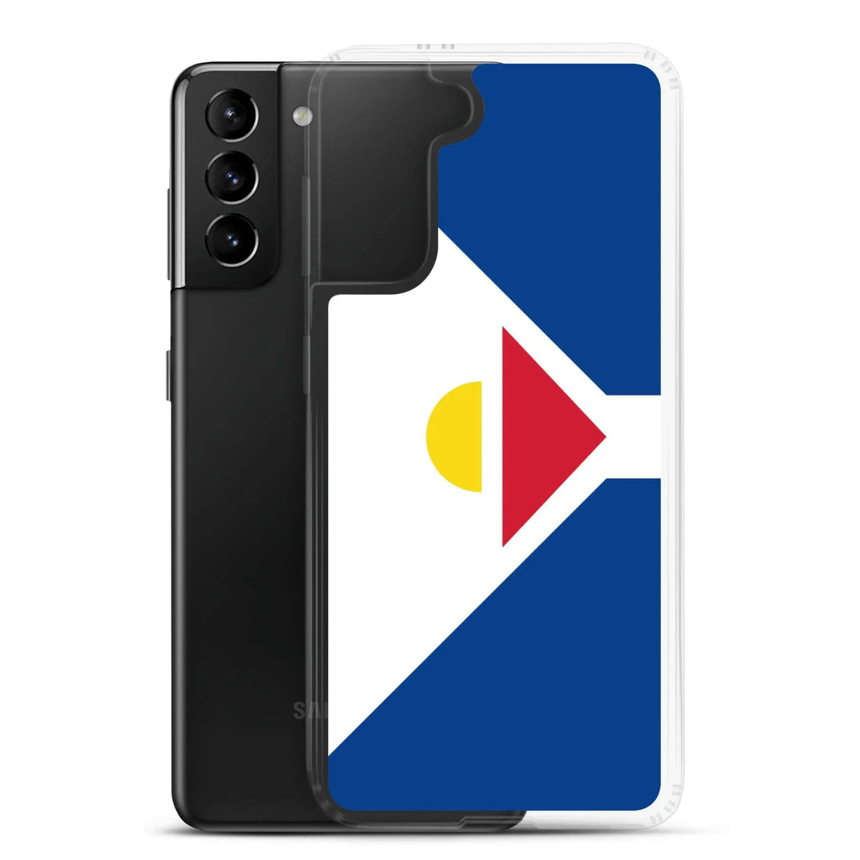 Coque samsung drapeau saint-martin souple antichoc