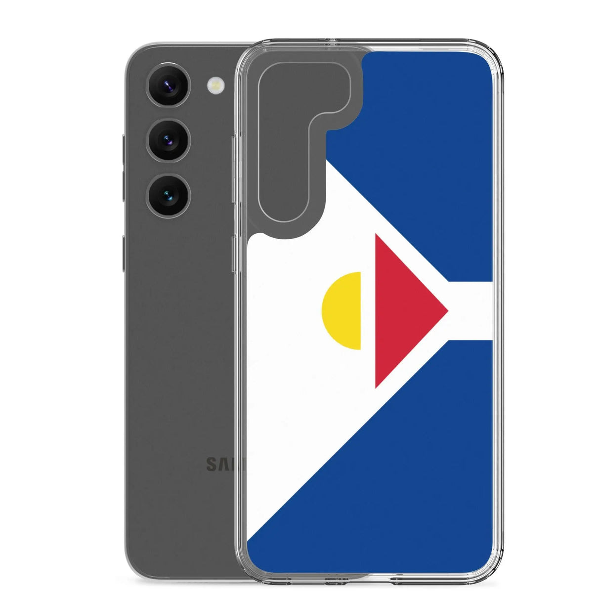 Coque samsung drapeau saint-martin souple antichoc