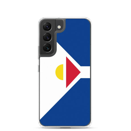 Coque samsung drapeau saint-martin souple antichoc