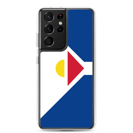 Coque samsung drapeau saint-martin souple antichoc