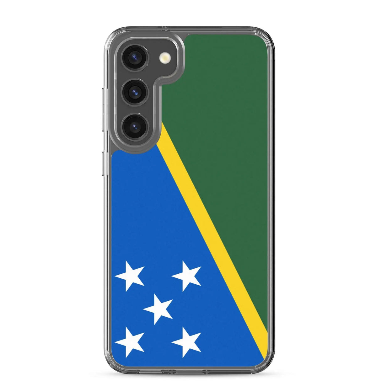 Coque samsung drapeau salomon souple antichoc résistante