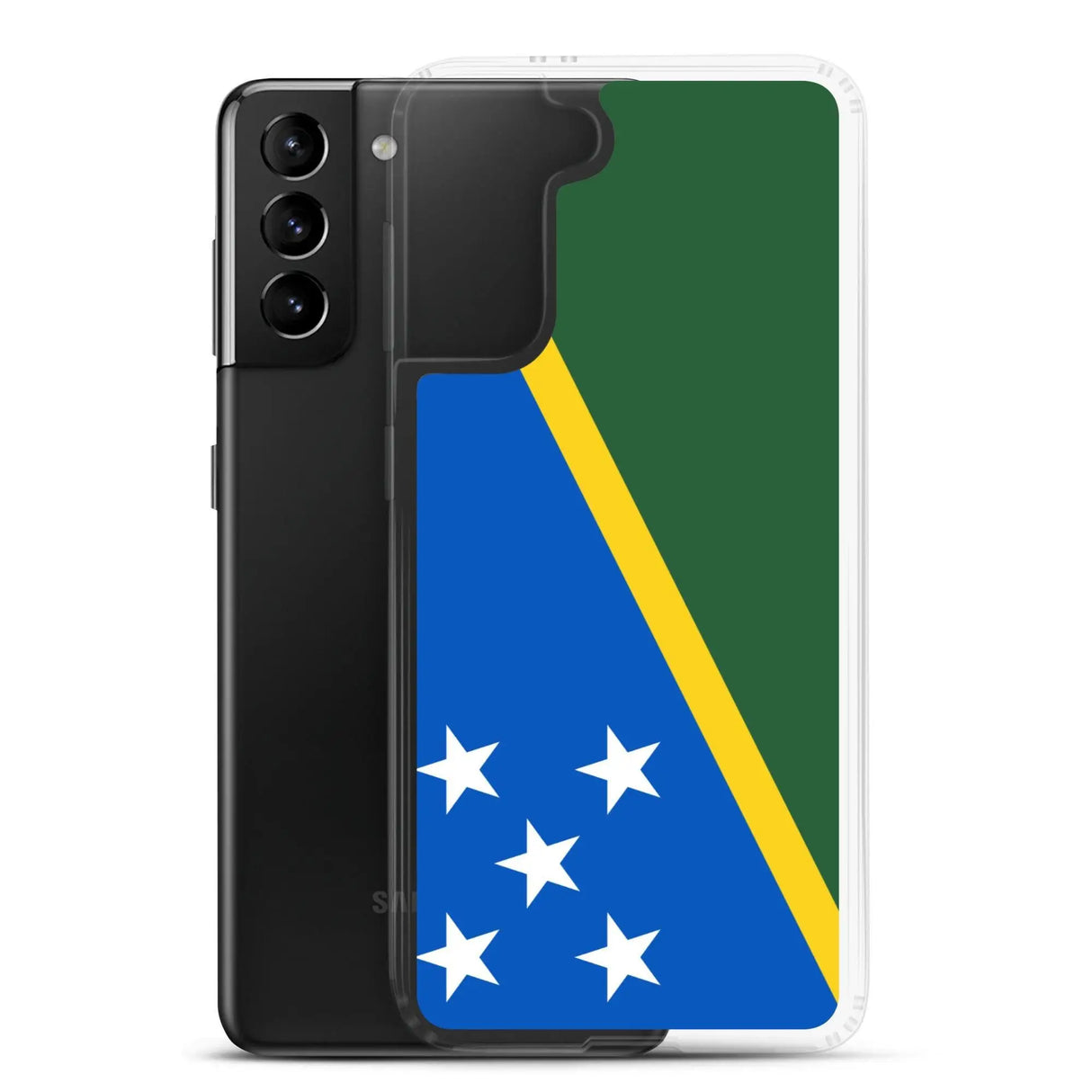 Coque samsung drapeau salomon souple antichoc résistante