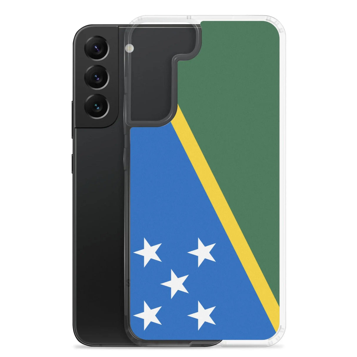 Coque samsung drapeau salomon souple antichoc résistante