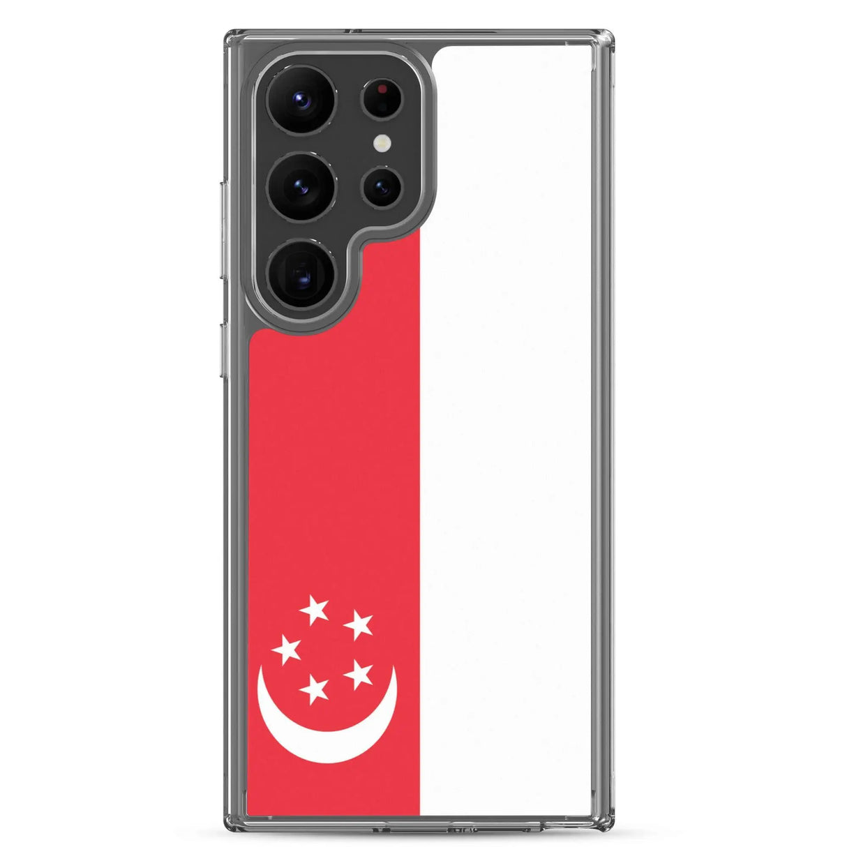 Coque samsung drapeau singapour souple antichoc silicone
