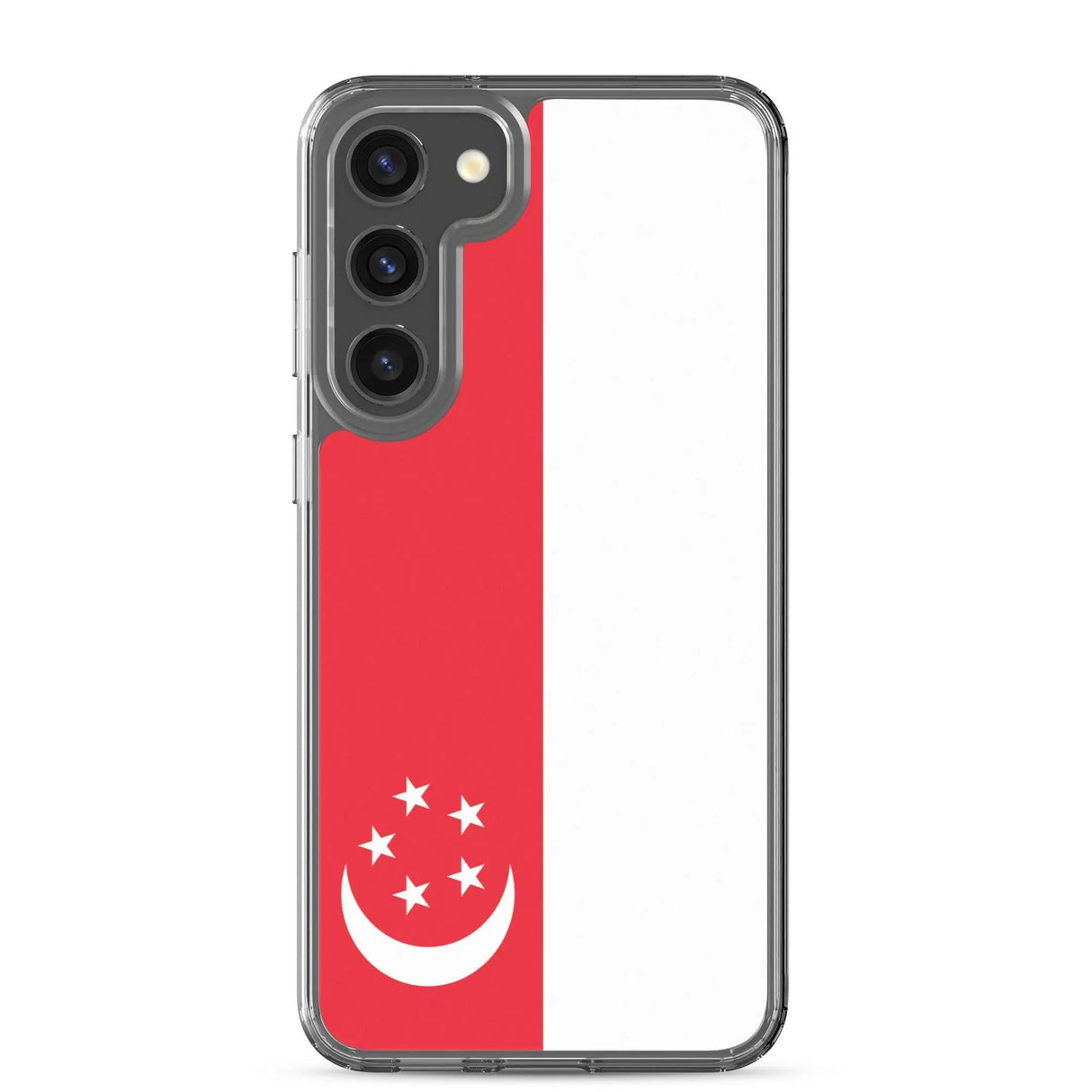Coque samsung drapeau singapour souple antichoc silicone