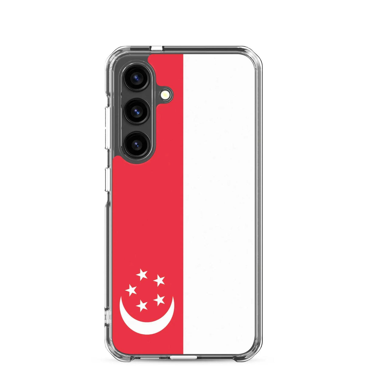 Coque samsung drapeau singapour souple antichoc silicone