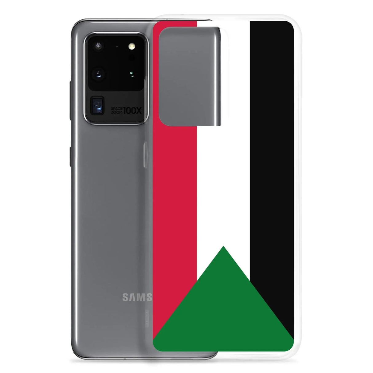 Coque samsung drapeau soudan souple antichoc resistant