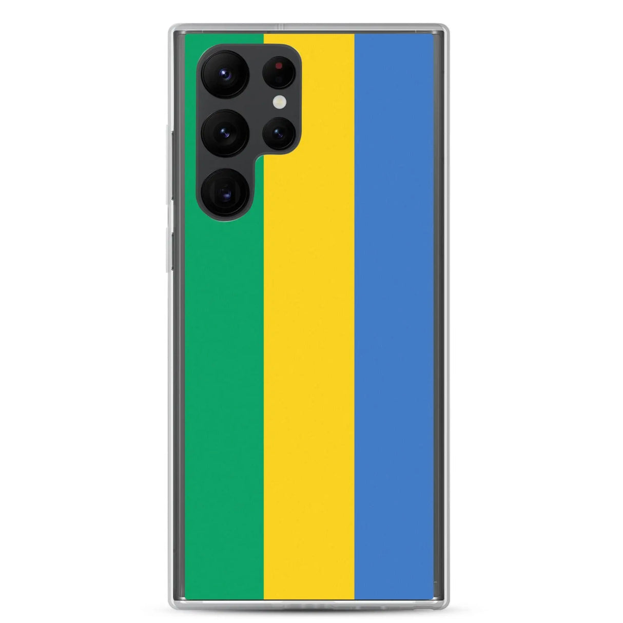Coque samsung gabon souple antichoc motif drapeau