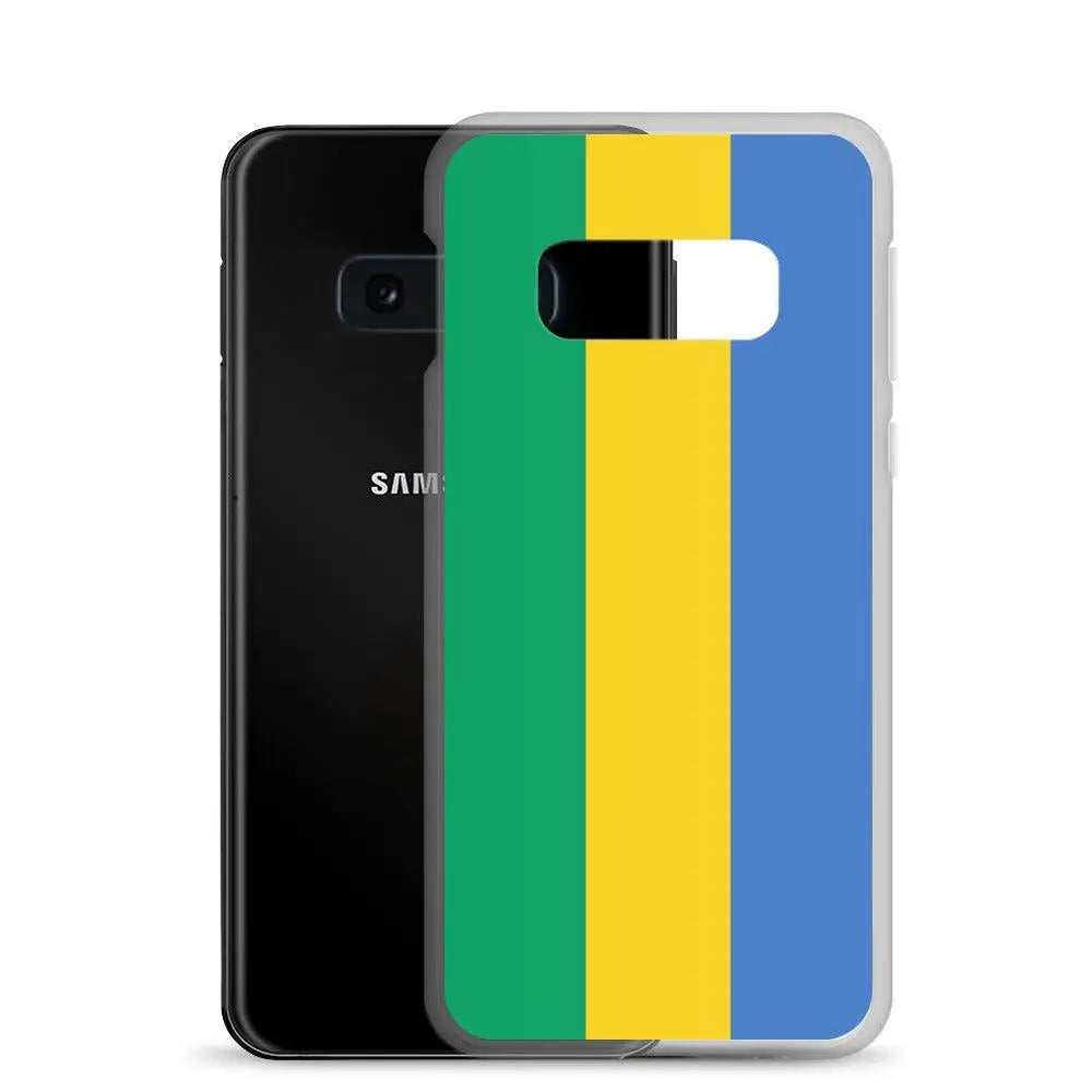 Coque samsung gabon souple antichoc motif drapeau