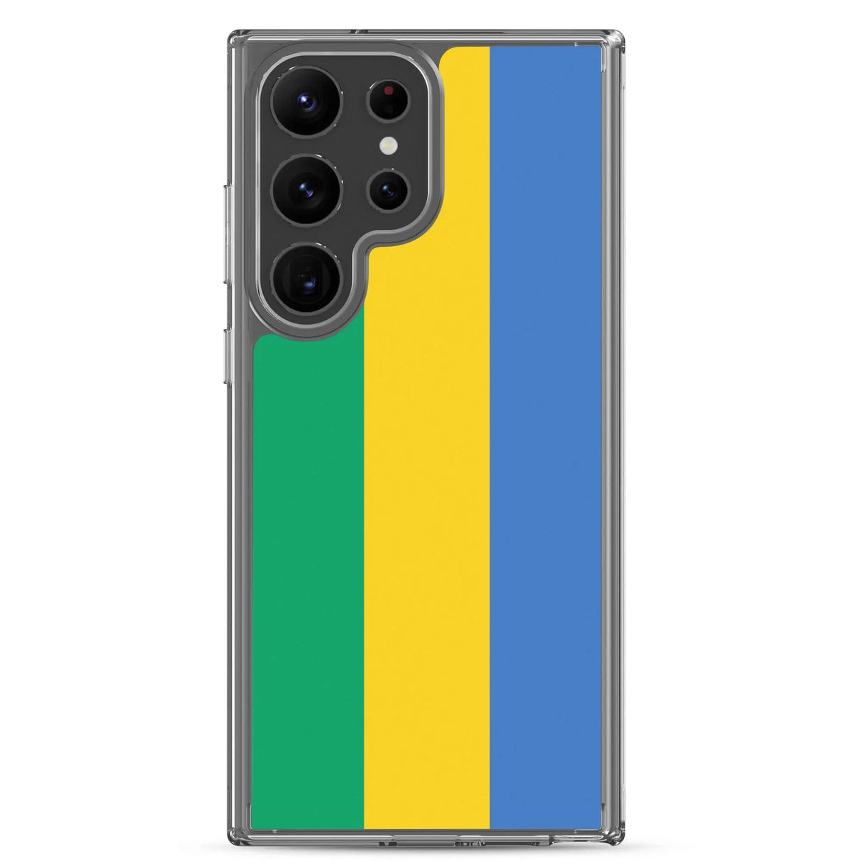 Coque samsung gabon souple antichoc motif drapeau